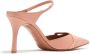 Malone Souliers Bonnie 90mm leather mules Pink - Thumbnail 3