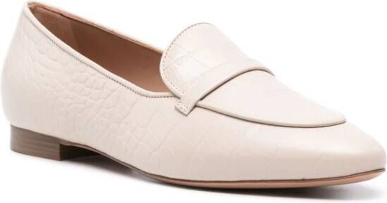 Malone Souliers Bruni leather loafers Neutrals