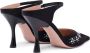 Malone Souliers Cassie 90mm crystal-embellished pumps Black - Thumbnail 3