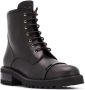 Malone Souliers chunky lace-up leather boots Black - Thumbnail 2