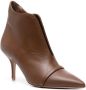 Malone Souliers Cora 70mm leather boots Brown - Thumbnail 2