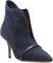 Malone Souliers Cora 85mm suede boots Blue - Thumbnail 2