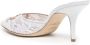 Malone Souliers Missy 70mm lace mules White - Thumbnail 3