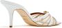 Malone Souliers engraved-detail 70mm mule sandals White - Thumbnail 3