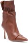 Malone Souliers Fallon 100mm leather boots Brown - Thumbnail 2