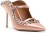 Malone Souliers Gala 100mm crystal-embellished mules Pink - Thumbnail 2