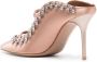 Malone Souliers Gala 100mm crystal-embellished mules Pink - Thumbnail 3