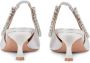 Malone Souliers Giselle 45mm leather pumps Grey - Thumbnail 3