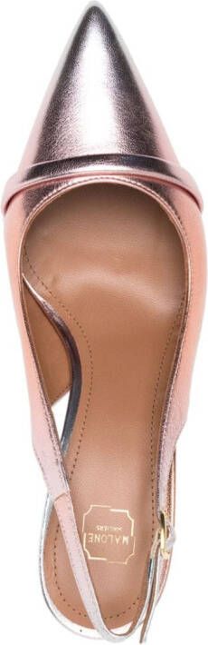 Malone Souliers Jama 80mm ombré-effect leather sandals Pink