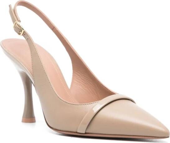Malone Souliers Jama 95mm pointed-toe pumps Neutrals