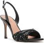 Malone Souliers Jayce 90mm leather sandals Black - Thumbnail 2