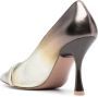 Malone Souliers Jhene 95mm leather pumps Gold - Thumbnail 3