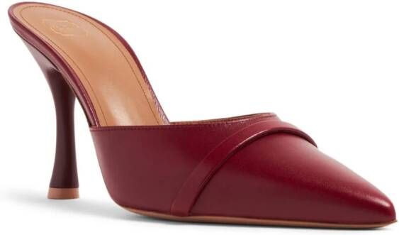 Malone Souliers Joella 90 leather mules Red