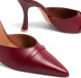 Malone Souliers Joella 90 leather mules Red - Thumbnail 4