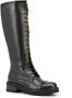 Malone Souliers lace-up knee-length boots Black - Thumbnail 2