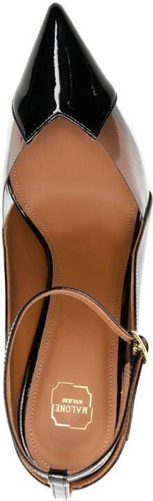 Malone Souliers 70mm Malia leather pumps White