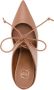 Malone Souliers Marcia 90mm lace-up leather mules Neutrals - Thumbnail 4