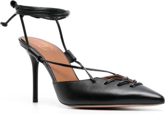 Malone Souliers Marianna 85mm leather pumps Black