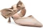 Malone Souliers Marie 45mm bow mules Neutrals - Thumbnail 2