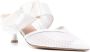 Malone Souliers Marie 45mm bow mules White - Thumbnail 2
