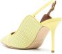 Malone Souliers Marion 85 80mm leather pump Yellow - Thumbnail 3