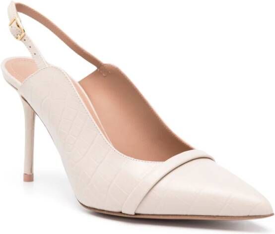 Malone Souliers Marion 85mm leather pumps Neutrals