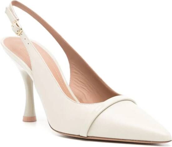 Malone Souliers Marion 85mm leather pumps Neutrals