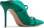 Malone Souliers Maureen 100mm leather pumps Green - Thumbnail 3