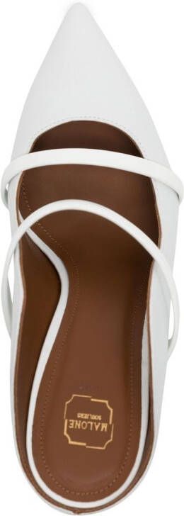 Malone Souliers Maureen 70mm mules White