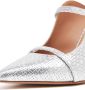 Malone Souliers Maureen 85mm leather mules Silver - Thumbnail 5