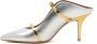 Malone Souliers Maureen 90 mm mules Silver - Thumbnail 5