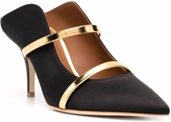Malone Souliers Maureen leather mules Black