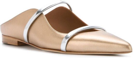 Malone Souliers Maureen mules Gold