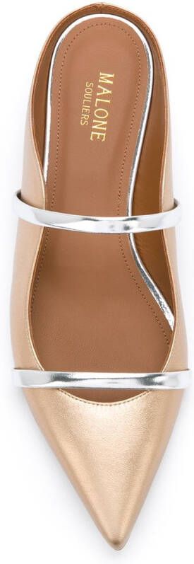 Malone Souliers Maureen mules Gold