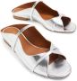 Malone Souliers metallic-effect flat sandals Silver - Thumbnail 4