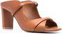 Malone Souliers Norah 70mm leather mules Brown - Thumbnail 2