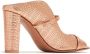 Malone Souliers Norah 85mm leather mules Pink - Thumbnail 3