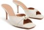 Malone Souliers Patricia 70mm canvas mules Neutrals - Thumbnail 2