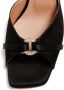 Malone Souliers Patricia 70mm crystal-embellished satin mules Black - Thumbnail 4