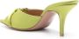 Malone Souliers Patricia 70mm satin mules Green - Thumbnail 3