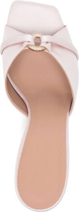 Malone Souliers Patricia 70mm satin mules Pink