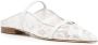 Malone Souliers pointed floral mesh mules White - Thumbnail 2