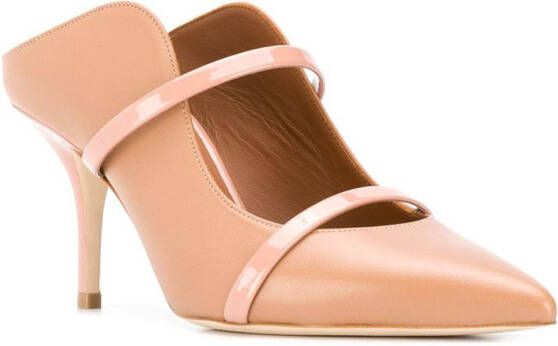 Malone Souliers pointed mules Neutrals