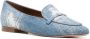 Malone Souliers pointed-toe distressed-finish loafers Blue - Thumbnail 2