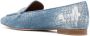 Malone Souliers pointed-toe distressed-finish loafers Blue - Thumbnail 3
