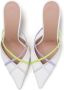 Malone Souliers pointed-toe leather mules White - Thumbnail 4