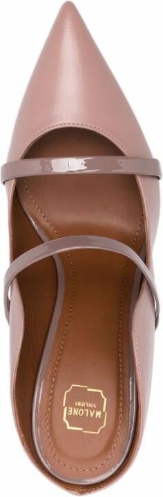 Malone Souliers pointed toe mules Neutrals