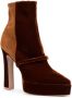 Malone Souliers Rue 120mm suede boots Brown - Thumbnail 2