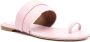 Malone Souliers single-strap leather flat sandals Pink - Thumbnail 2