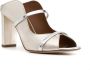 Malone Souliers slip-on peep-toe sandals Silver - Thumbnail 2